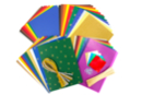 Maxi kit papiers et accessoires de Noël - 198 pièces - Papiers saisonniers - 10doigts.fr