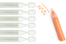 Stylos à remplir de peinture ou de colle - Accessoires de collage - 10doigts.fr