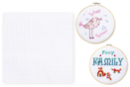 Toile Aïda blanche à broder - Toiles à broder - 10doigts.fr
