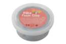 Pâte à modeler Foam Clay argent - Pot de 35 gr - Pâtes à modeler classiques 15292 - 10doigts.fr