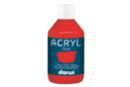 Peinture acrylique mate 250 ml - Rouge - Peinture acrylique mate 07952 - 10doigts.fr