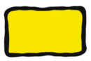 Peinture repositionnable Jaune - Flacon 80 ml - Peinture verre et faïence 10982 - 10doigts.fr