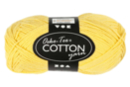 Pelote extra qualité 100% coton - jaune - Fils à tricoter - 10doigts.fr