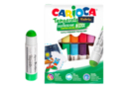 Sticks de gouache solide pour textiles - 10 couleurs - Peinture textile - 10doigts.fr