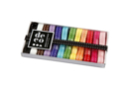 Rubans assorties - 1 m x 12 couleurs - Rubans - 10doigts.fr