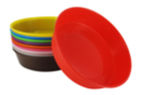 Coupelles en plastique, couleurs assorties  - 10 coupelles - Palettes et rangements - 10doigts.fr