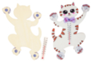Thermomètres chats - 4 pièces - Kits animaux et nature - 10doigts.fr