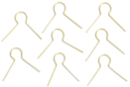Attaches dorées à piquer 3 cm - Lot de 20 - Clous et épingles 12427 - 10doigts.fr