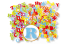 Lettres en feutrine adhésive - 1 set (80 stickers) - Stickers en Feutrine - 10doigts.fr