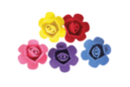 Fleurs en mousse adhésive - Set de 9 - Décorations à coller - 10doigts.fr