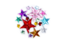 Strass étoiles multicolores – 1 set (200 strass) - Strass 13350 - 10doigts.fr