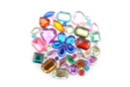 Strass assortis multicolores – 1 set (200 strass) - Strass 13340 - 10doigts.fr