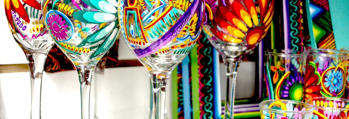peinture verre