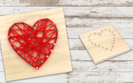 Je m’initie au String Art - Activités string Art - 10doigts.fr