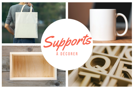 Supports à décorer - Produits - 10doigts.fr