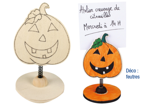 Supports d'Halloween à décorer - Loisirs créatifs Halloween - 10doigts.fr
