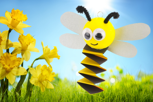 abeille bricolage enfant - Activités manuelles animaux - 10doigts.fr