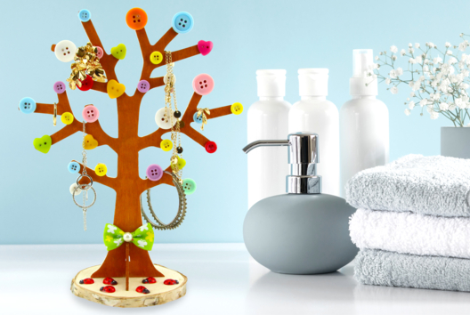 arbre bijoux fête des mères cadeau - Activités manuelles fête des mères - 10doigts.fr