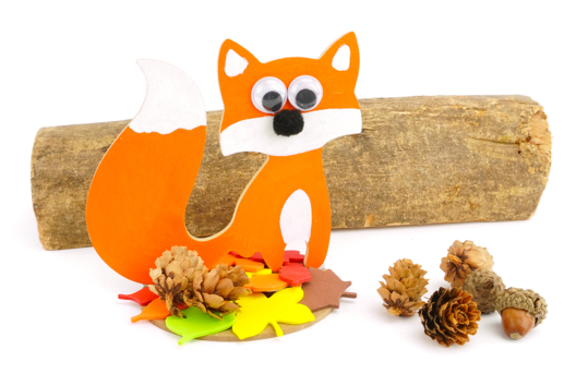 Bricolage Automne Enfant Renard - Activités manuelles Automne - 10doigts.fr - 2