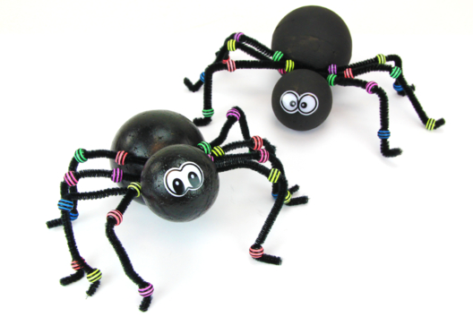 Bricolage Halloween Enfant Araignee - Activités manuelles Halloween - 10doigts.fr - 2