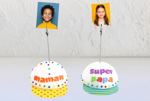 cadeau fête des parents porte photo - Activités manuelles fête des mères - 10doigts.fr - 2