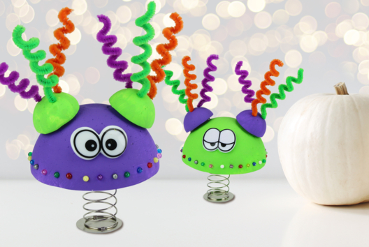 monstre zinzin activité halloween enfants - Activités manuelles Halloween - 10doigts.fr