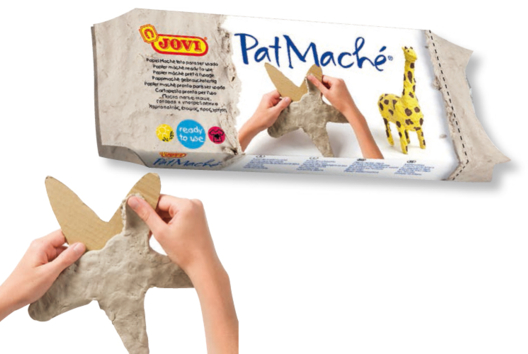 Papier mâché - Pâtes auto-durcissantes - Modelage et moulage - 10doigts.fr
