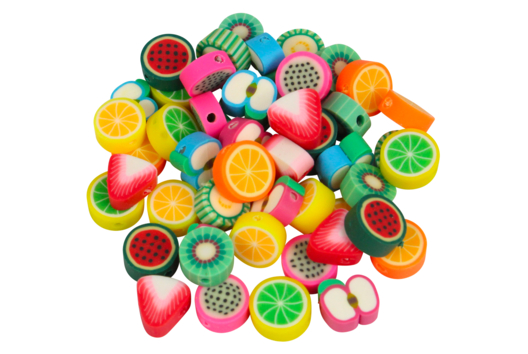 Perles Pâte polymère - Matières de perles - 10doigts.fr