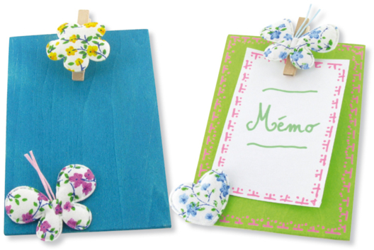 Planchettes mémo fleuris - Activités manuelles fête des mères - 10doigts.fr