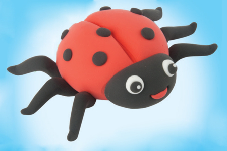 Bricolage Coccinelle Pate Modeler - Activités manuelles modelage – 10doigts.fr