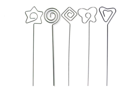 Clips pense-bête, formes assorties - Clips et mousquetons – 10doigts.fr