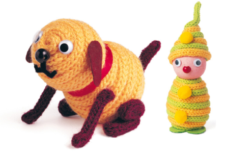 Créations avec des tricotins manuel ou automatique - Activités manuelles tricot et pompons – 10doigts.fr
