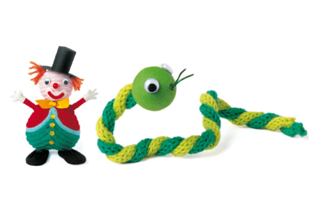 Créations avec des tricotins manuel ou automatique - Activités manuelles tricot et pompons – 10doigts.fr