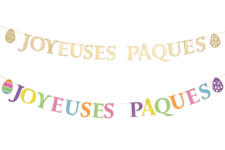 guirlande fête de pâques - Supports Pâques – 10doigts.fr