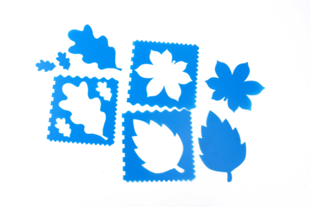 tracettes pochoirs nature - Pochoirs nature – 10doigts.fr