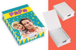 Boîtes à notes en carton blanc - 6 pièces - Blocs notes - 10doigts.fr - 2