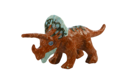 dino rouge - Animaux en carton - 10doigts.fr - 2