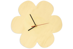 Horloge en bois - Horloges en bois - 10doigts.fr