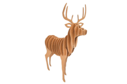 maquette cerf en carton - Maquettes en carton - 10doigts.fr - 2