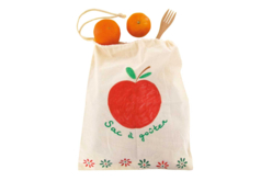 sac à gouter en coton - Coton, lin - Textiles - 10doigts.fr - 2