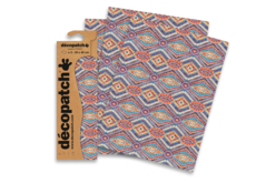 Set de 3 feuilles Décopatch N°800 - Papiers Décopatch - 10doigts.fr - 2