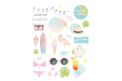 stickers - Thème Printemps - Eté - 10doigts.fr - 2