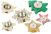 bougeoirs de noël - Bougeoirs en bois – 10doigts.fr