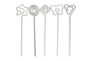 Clips pense-bête, formes assorties - Clips et mousquetons – 10doigts.fr