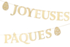 guirlande en bois mots pâques - Supports Pâques – 10doigts.fr