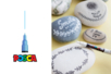 pointe extra fine posca doré - Peinture acrylique à effets – 10doigts.fr