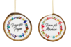 suspension tranche de bois maman - Objets en bois Noël – 10doigts.fr