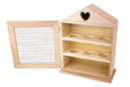Armoire à œufs maison - Hauteur 26 cm - Objets bois pour la cuisine - 10doigts.fr