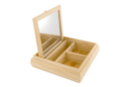 Boite à bijoux miroir - Boîtes en bois - 10doigts.fr