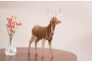 Renne en carton à assembler - Maquettes en carton - 10doigts.fr